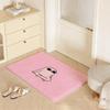Character K Ketnipz Floor Mat Eco  Flannel Doormat Non Slip Odorless Indoor Floor Rug Soft Short Plush Home Mat