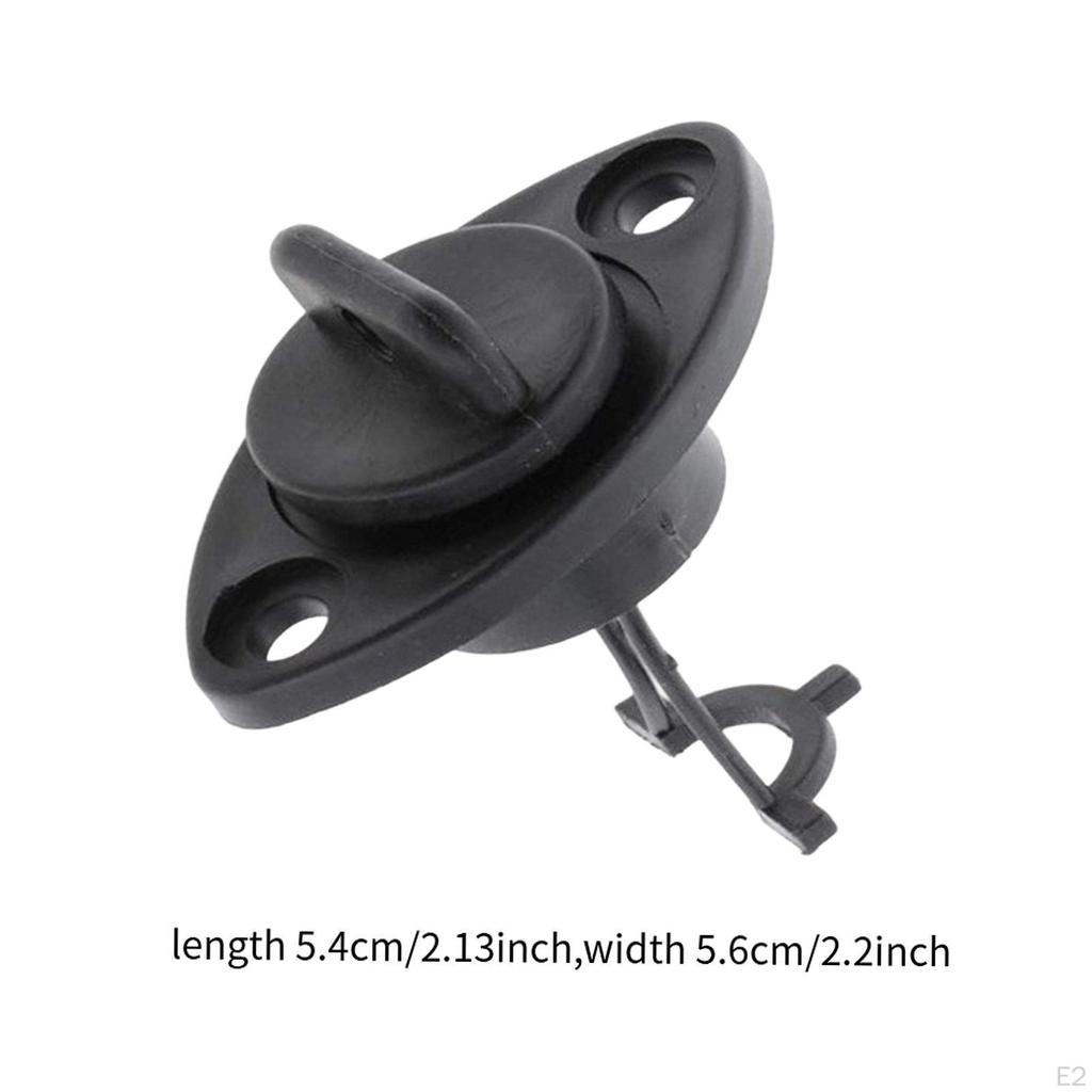 2Pcs Boat Drain Plug, Oval Transom Bung Hull Hole Drainage Sealing Plugs, Kayak Plugs for