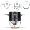 1 Set 304 Stainless Steel Hanging Ear Coffee Filter Cup Portable Hand Flush Filter Paper-free Funnel Coffee Utensils Cafe Tools