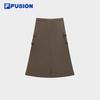 FILAFUSION Women's Casual Workwear Woven Skirt