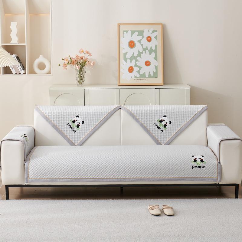 Round Doudou Sofa Cushion, Universal Non-slip Cover for All Seasons, Summer Sofa Cover, New Cartoon Mat Seat Cushion