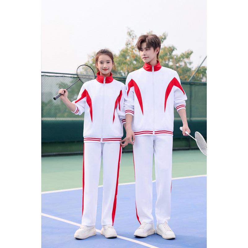 Spring & Autumn Junior High Academy Sports Set: School Uniform Jacket for Students