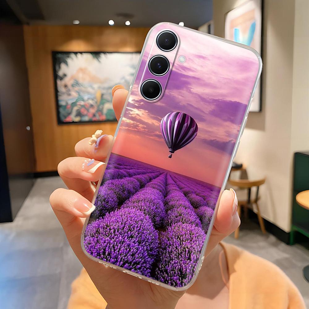 6.7" For Samsung A36 SM-A366E Case Painted Pattern Soft Clear Silicone TPU Cover on For Samsung Galaxy A36 5G A366 Cases Fundas