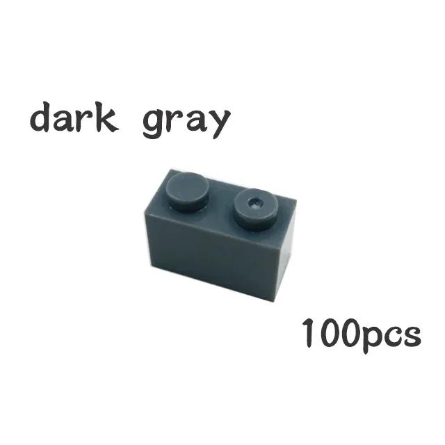 100Pcs DIY 3004 Thick Constructing Blocks Particle Figures 1x2 Dots Brick Works With Educational Creative Construction Leduo Kid Toy
