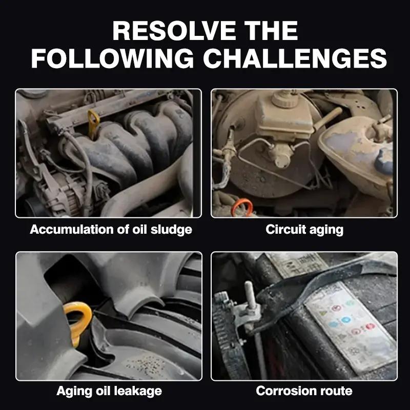 High Quality Car Engine Room Renovation Kit, Engine Protection Coating Agent - Suitable for Polishing and Degreasing of Cars,