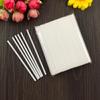 100 Plastic Lollipop Sticks Food Grade White Tube Candy Baking Plastic Sticks