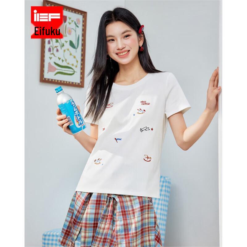 IEF 2026 Summer Korean Style T-Shirt M