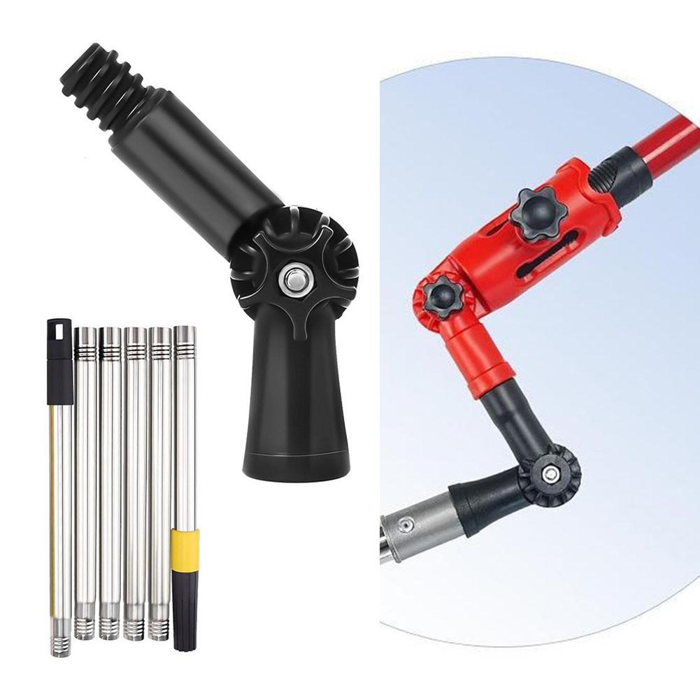 Adjustable Length Paint Roller Extension Cleaning Tasks Enhanced Cleaning Efficiency 180 Degree Swivel Paint Tool