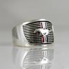Multi-Color Personalized Horseback Riding Retro Ring Creative Single Item Diamond