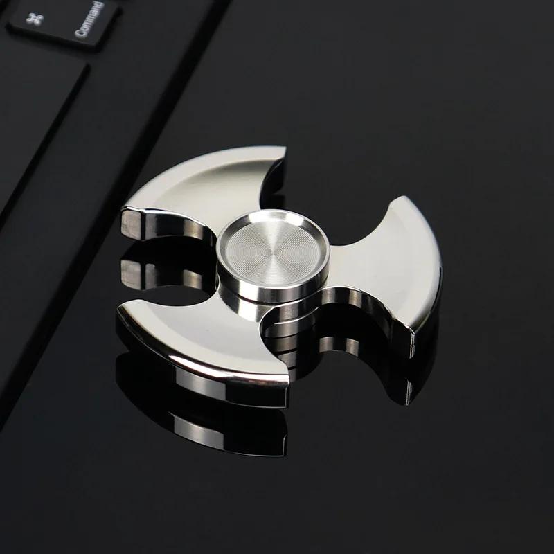 

Stainless Steel Edc Fidgeting Spinner Luminous Stress Ease Plaything Spinning Top Tip Antistresse Gyroscope Relaxation Children Girl