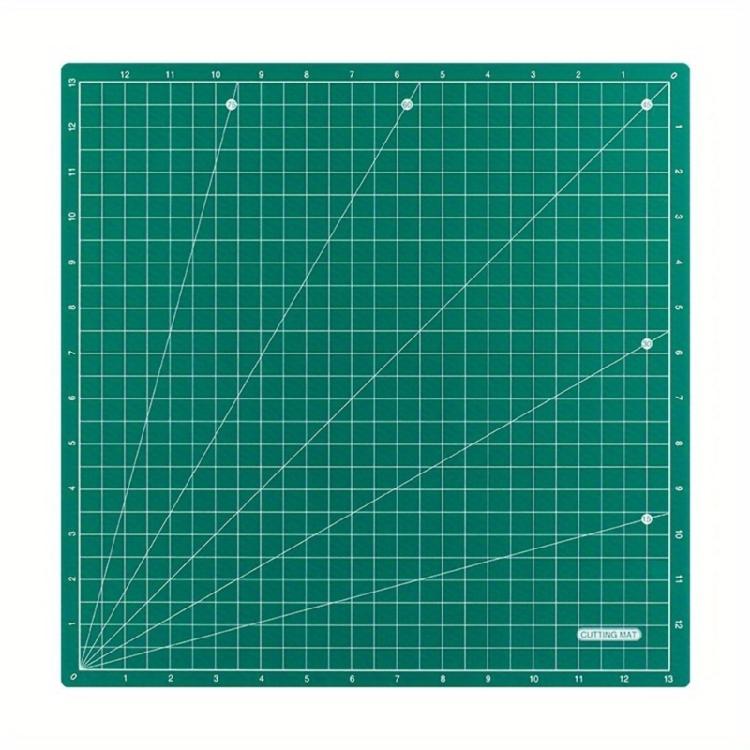 Multipurpose Cutting Mat, Double Sided, Gridded Rotating Cutting Board for Craft, Quilting, Sewing, Scrapbooking