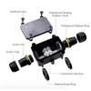 Outdoor Junction Box Waterproof Ip66 Electrical Cable Connector Case 2 3 Way