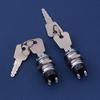 19Mm Power Lock 2801 Elevator Lock Key Switch Electronic Lock Base Station Lock Single Pull Double Pull Switch With 2 Keys