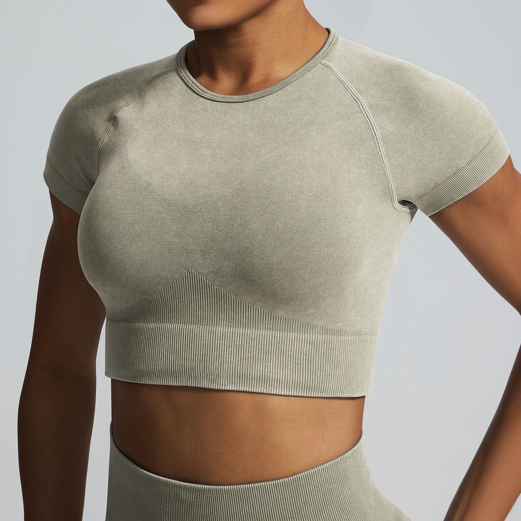 Aerobic Fitness Set With Moisture Wicking Fabric For Women Running And Yoga Practice