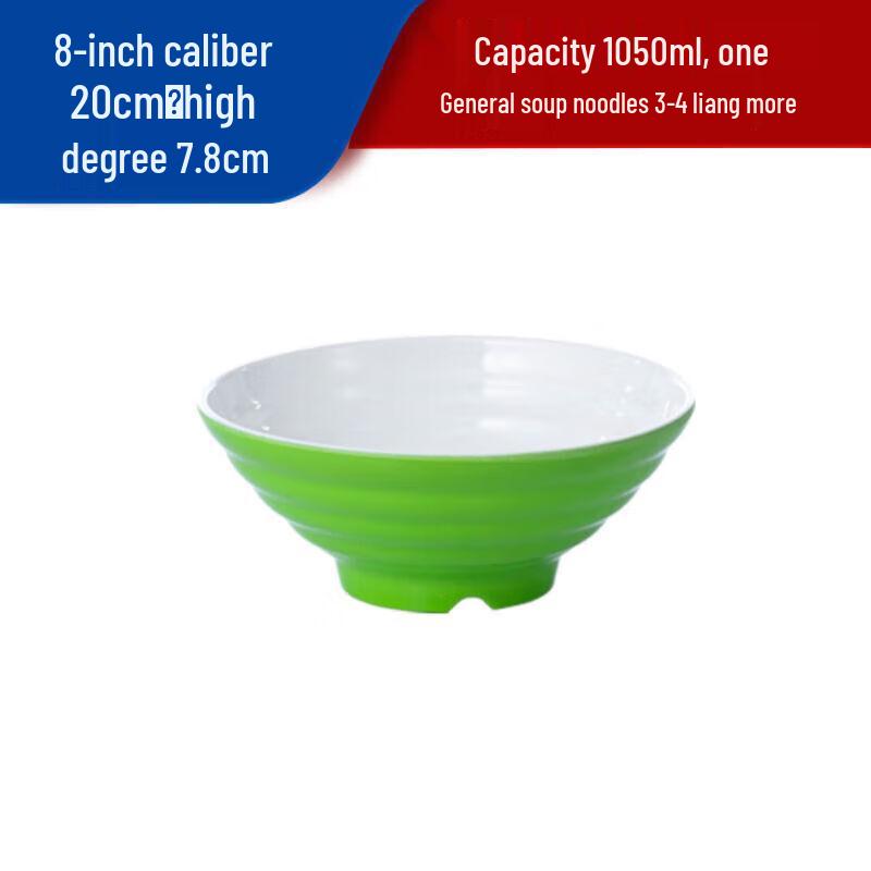

Commercial Melamine Noodle & Soup Bowl