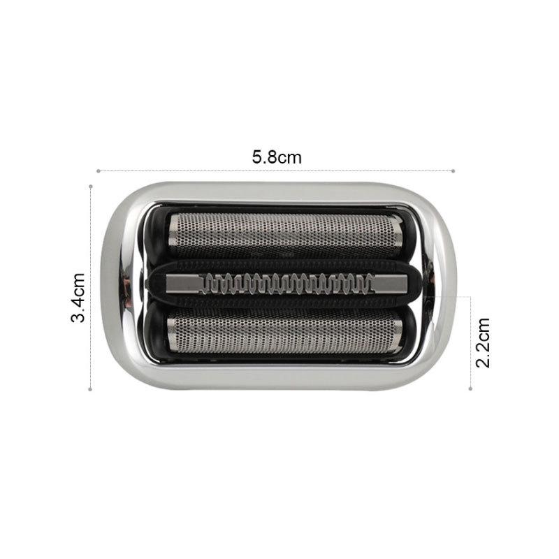 Compatible Braun Series 5, 6, 7 Small Leopard S5, S6, S7 Cutter Head 53B, 73S Shaver Head Accessories 5762