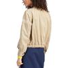 Polo Ralph Lauren Ss23 Solid Color Zip Collar Long Sleeve Jacket Women Jacket Brown 211794216-001