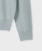 FALLETT Small Story Logo V-Neck Knit Sky Blue