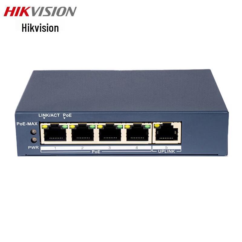 

Hikvision 5-Port Gigabit PoE Managed Switch