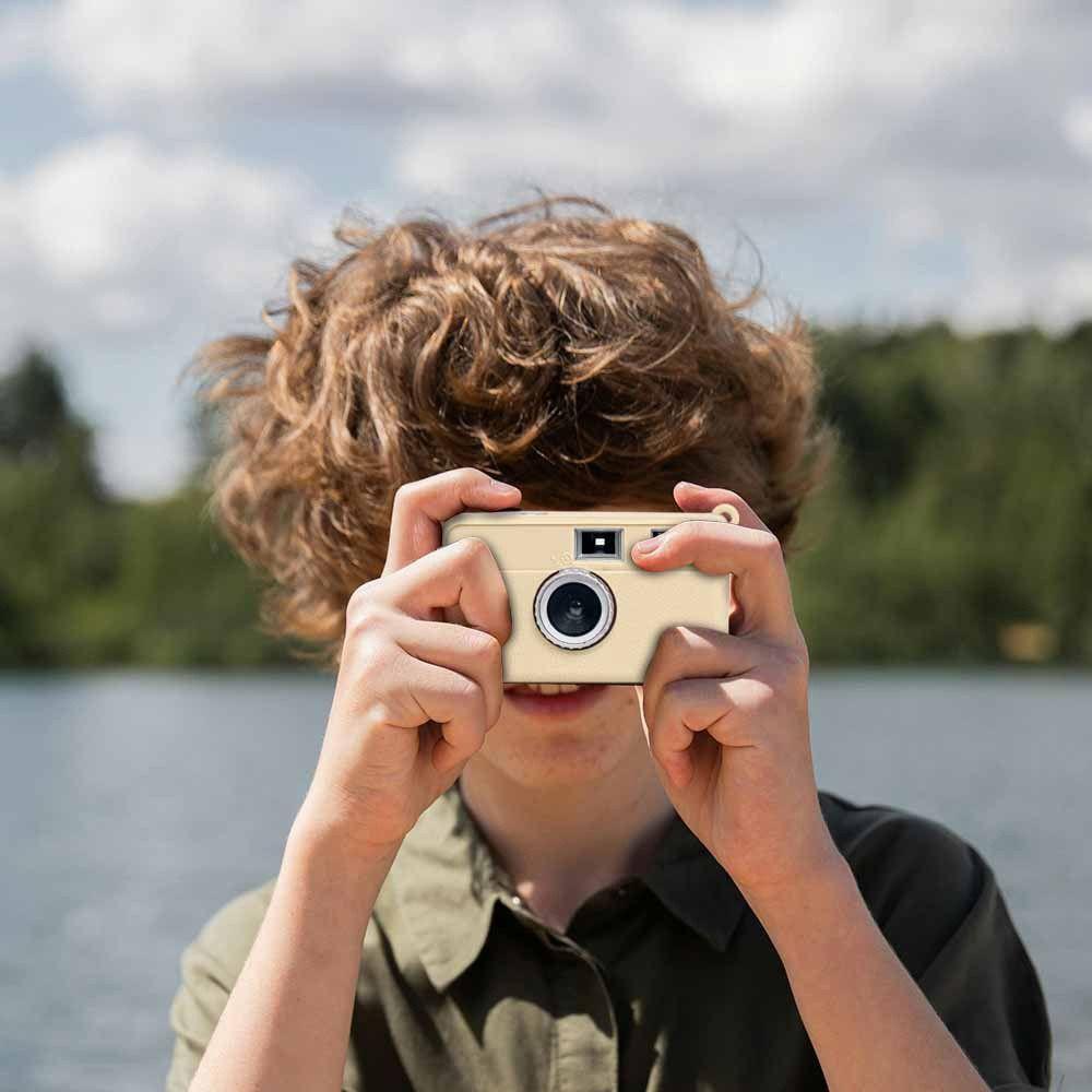 Silicone Camera Case Solid Color Protective Shell Camera Accessories for KODAK EKTAR H35