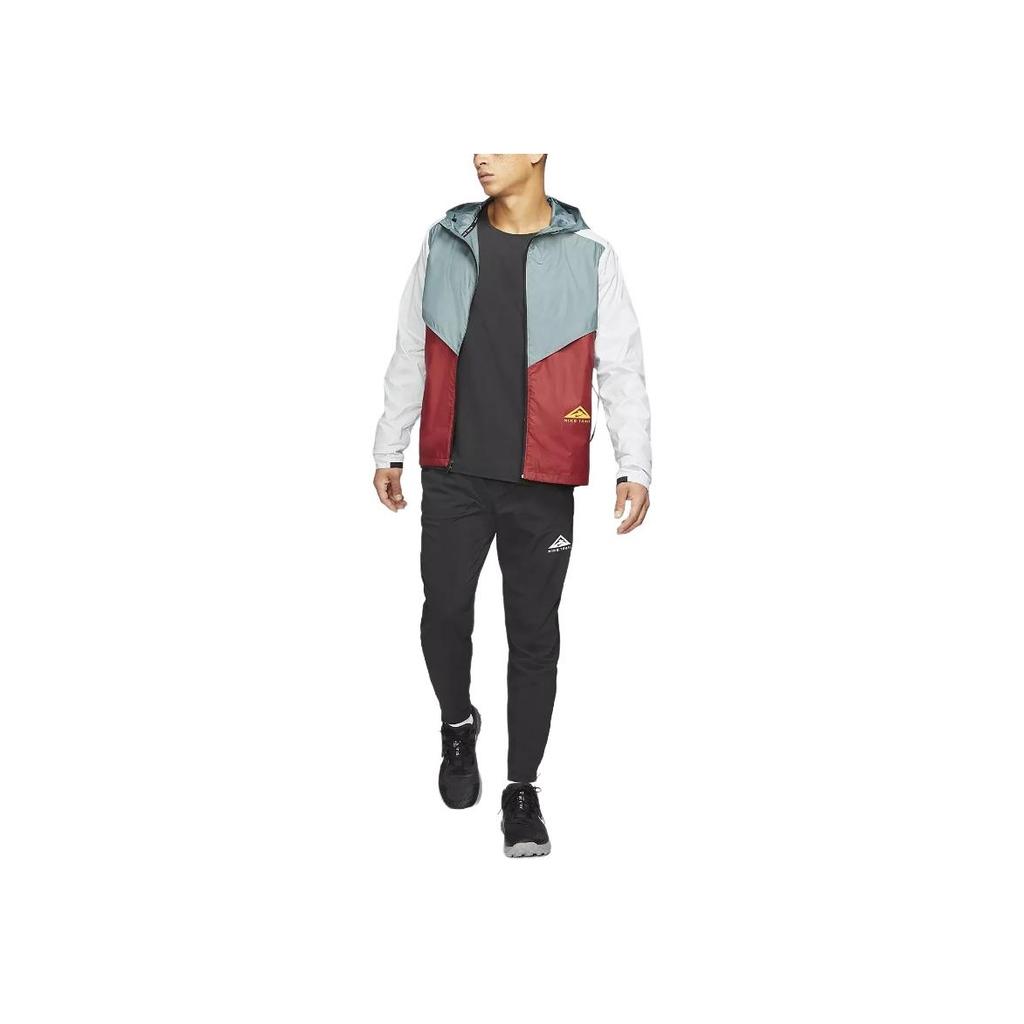 Nike Color Block Hooded Zip-Up Long Sleeve Jacket Men Jackets Multi-color CZ9054-387