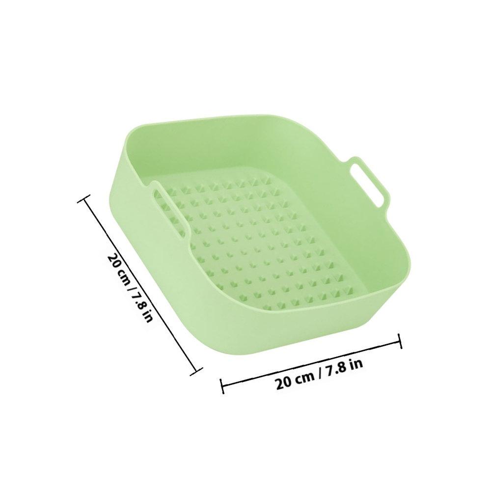 Reusable Air Fryer Silicone Liner Nonstick Heat Resistant Cooking Baking Tool Household Accessories Air Fryer Silicone Liner