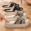 Fashion Home Women's Slippers and Ladies Sandals Soft Shoes Platform Slides Sabot House Cartoon Anime Living Room Kawaii Indoor Cute Eva