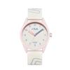 6463 Series Quartz Watch Silicone Strap 43mm White Dial Trendy Couple Watch Unisex Watches FLM38-6463-006