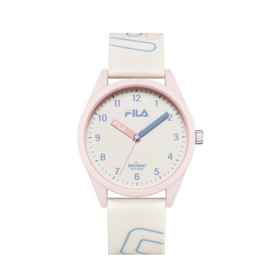 6463 Series Quartz Watch Silicone Strap 43mm White Dial Trendy Couple Watch Unisex Watches FLM38-6463-006