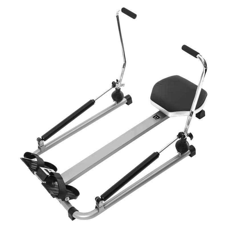 Heimtrainer Verstellbarer Rudergerät Rower Doppelte Hydraulische Widerstand