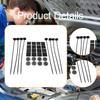 Car Electric Radiator Fan Tie Strap Installation Kit, Transmission Bracket Down Kit for SUV