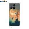 Poco X6 Pro Case Soft Clear Silicone Phone Case For Xiaomi Pocox6 Poco X6  X 6 Pro X6Pro 5G Shockproof Shell Mask Bag Back Cover