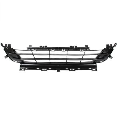 Peugeot 508 FL 14-18 parrilla parrilla en parachoques delantero central NEGRO