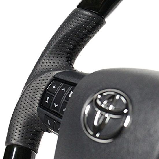 REAL Steering Wheel for Toyota Hilux (GUN125), Blackwood, N125-BKW-BK