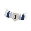 Tassel 1st Birthday Banner, Pearl Garland for Shower