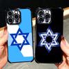 David Jewish Star Symbol Plating Phone Case For Xiaomi Poco X5 X6 X7 X8 Pro Max F8 Ultra F7 M8 M7 M5S Redmi 15C 15 14C 13C 13 X3