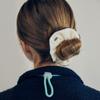 Mellotory Terry Line Scrunchie (cream)