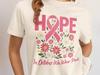 Breast Cancer Awareness Shirt and Kids Tshirt Comfort Colors Tee Pink Ribbon Gift for Survivors Supporters and Oncology Nurses