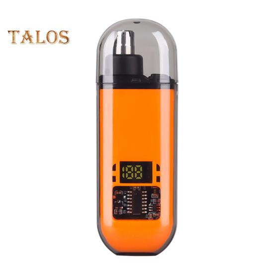 

Триммер для волос в носу для мужчин и женщин, аккумуляторный, безболезненный, триммер для волос в ушах, водонепроницаемый, с двойными лезвиями, машинка для стрижки, многофункциональный инструмент для ухода оранжевый