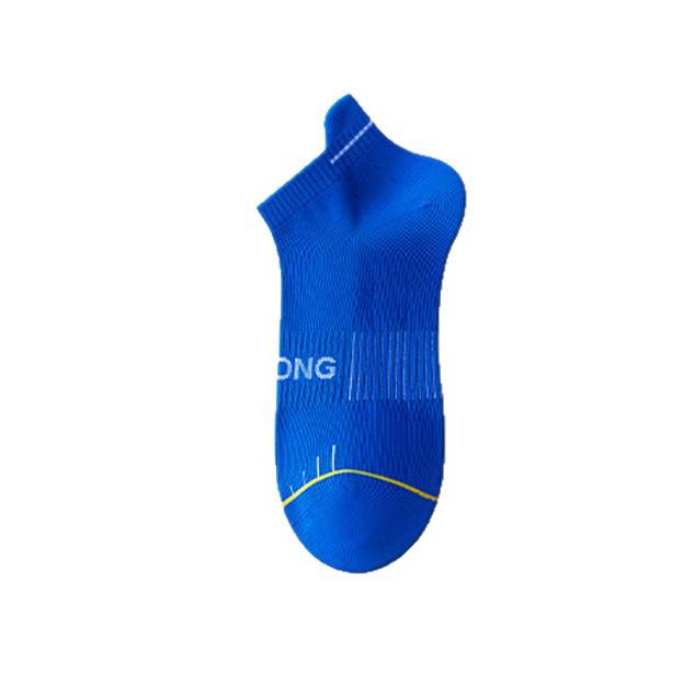 Men's Pure Cotton Breathable Sports Ankle Socks - Sweat-Absorbing, No Slip, Solid Color, Comfortable Fit