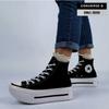 Converse Lightweight High Top Canvas Sneakers Black A12975c