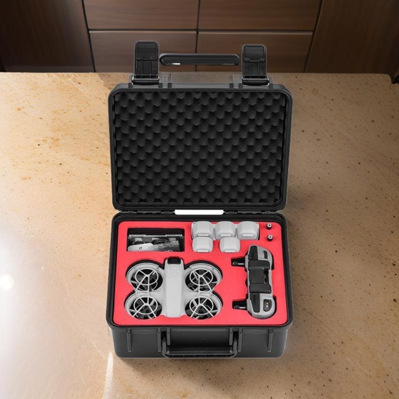 Professional Quadcopter Carrying Case, Impact Resistant Waterproof Storage For UAV Photography Gear Travel Suitcase