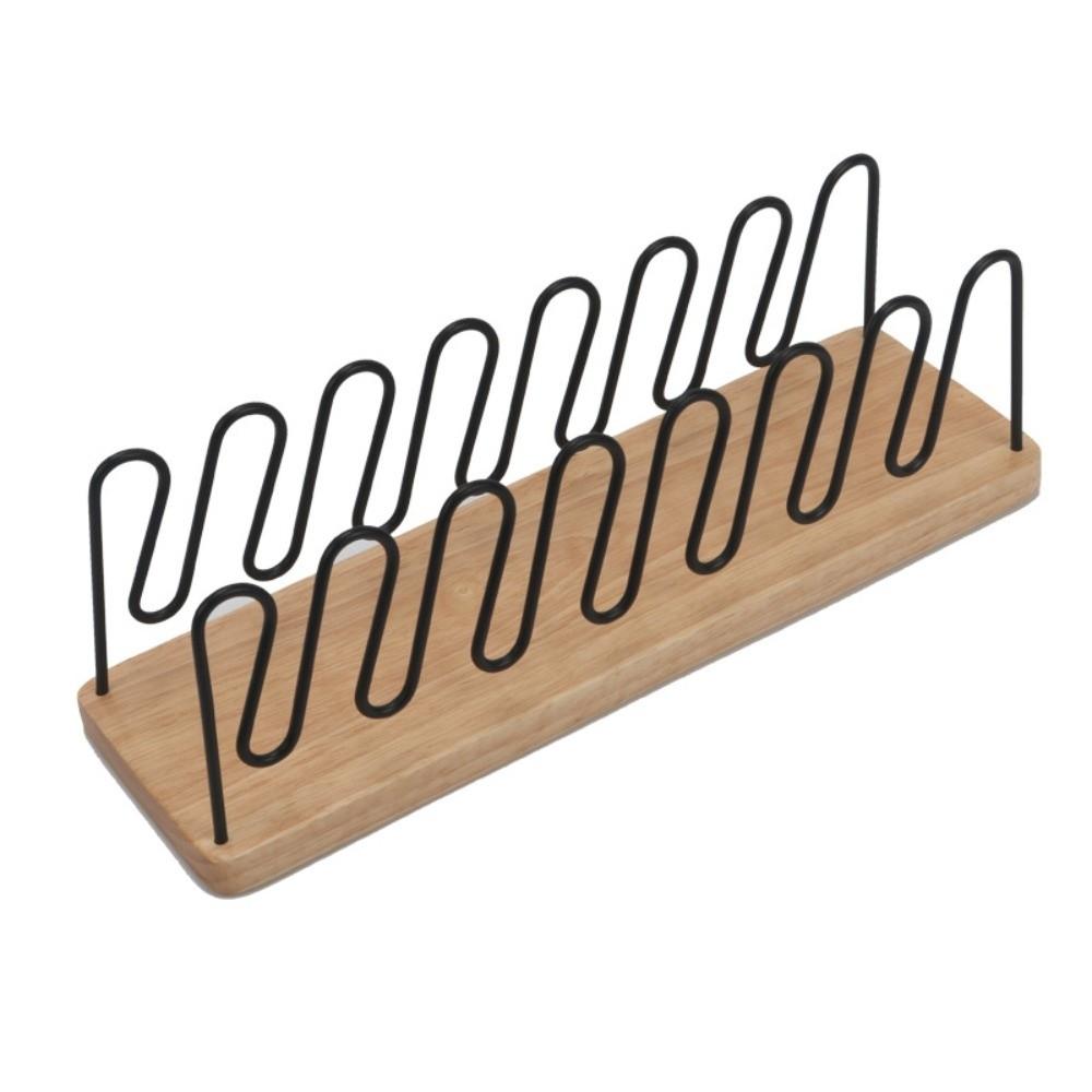 Compact Hat Organizer Space Saving Hat Display Rack Storage Tool Wooden Hat Rack Wardrobe
