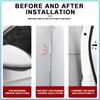 4 Adet Araba Kapı Kolu Koruyucu Sticker Otomatik Styling Nissan Nismo Tiida Sylphy Teana X Trail T30 T32 Almera Qashqai J10 J11 İçin