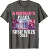 A Woman's Place Is In The White House Susie Wiles Unisex T-Shirt