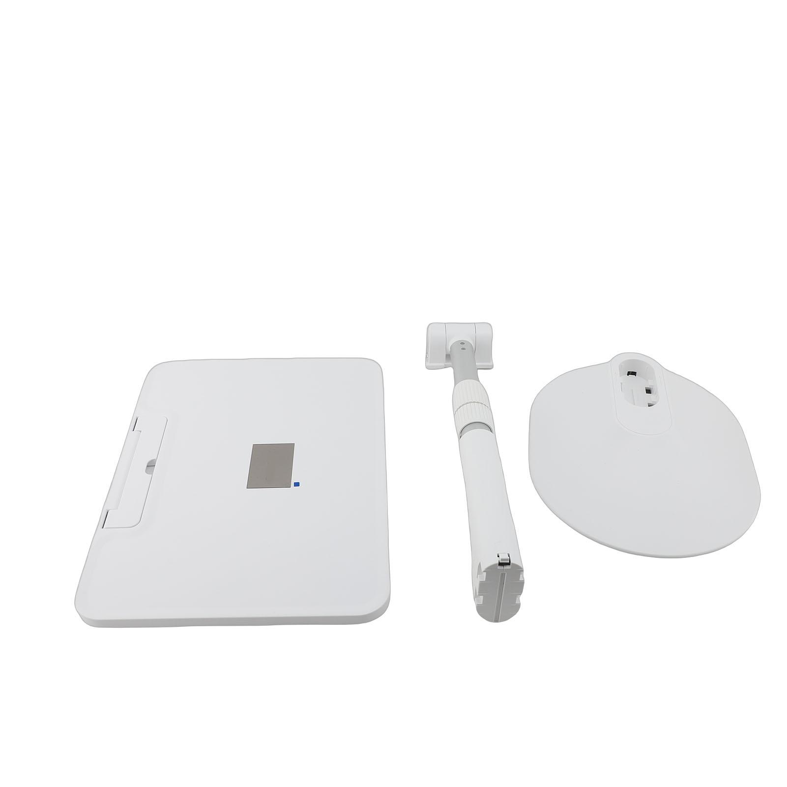 

Car St Tablet, Detachable Rding Holder with 90 Angle Adjustment, Telescopic and Page Clip for Phone, Tablet, Book