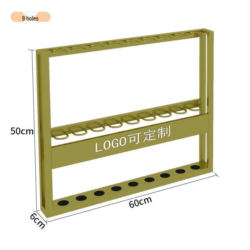 Jun Ding Ying 9-Cue Nanometer Gold Billiard Rack