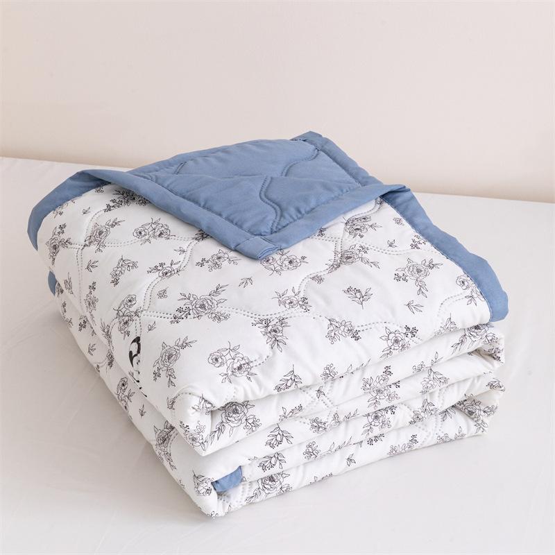 Trapunta estiva sottile, trapunta morbida, aria condizionata, trapunta/piumino/coperta per quattro stagioni, trapunte da letto 150/180/200, trapunta singola/matrimoniale