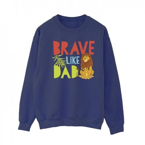 Disney Womens/Ladies The Lion King Brave Like Dad Sweatshirt