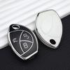 2/3 tasten Auto Schlüssel Abdeckung Fall Smart Remote Shell Fob Für Toyota Malaysia Truguard VG Alarm Cobra Halter Schutz Zubehör